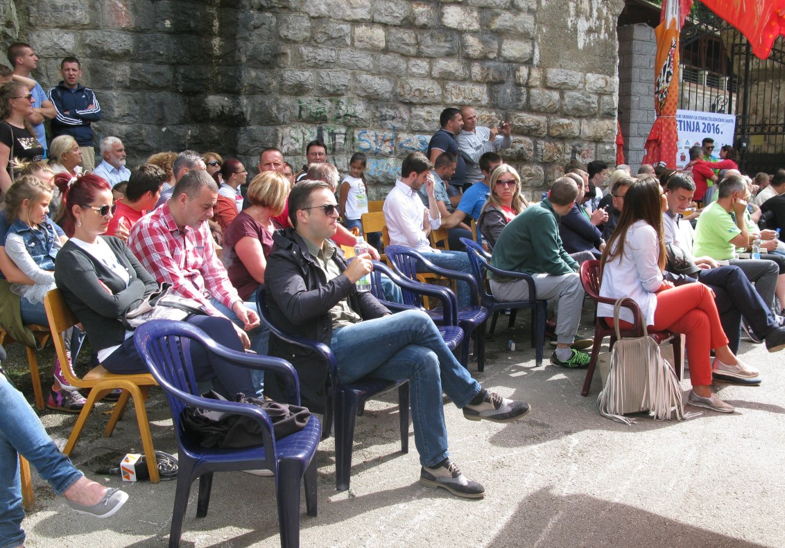 Skokovi u vodu sa železničkog mosta Užice 2016.