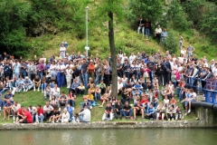 Skokovi u vodu sa železničkog mosta Užice 2016.