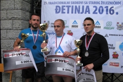 Skokovi u vodu sa železničkog mosta Užice 2016.