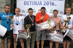 Skokovi u vodu sa železničkog mosta Užice 2016.